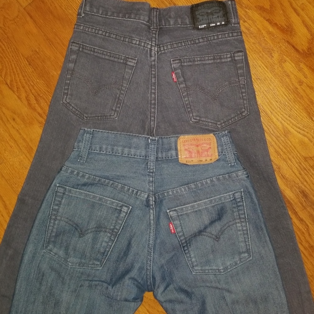 2 Boy's Levi Jeans
